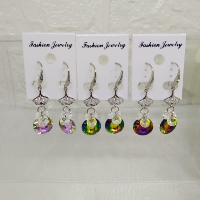 Anting Swarovski original mix zirconia
