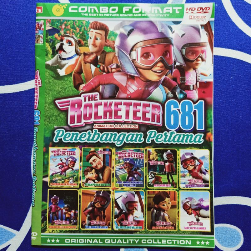 Kaset DVD Film Kartun Anak THE ROCKETEER 681 Edisi TERBARU.