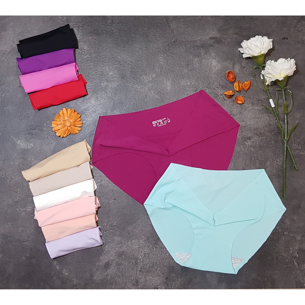 [NEW Color] Celana Dalam Wanita Seamless Tanpa Jahitan Fashion Woman underwear import
