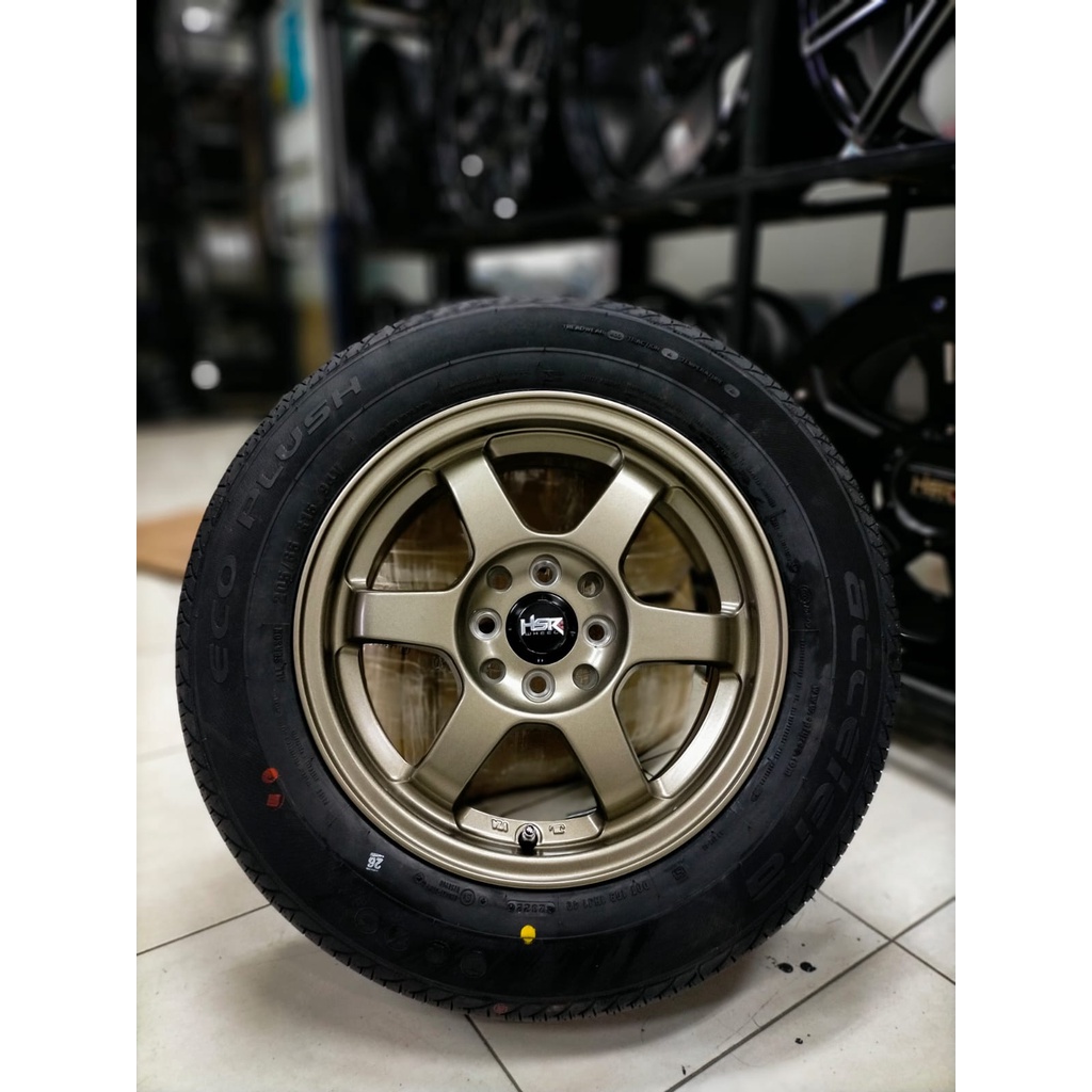 HSR TOKYO TE37 RING 15 LEBAR 7 OFFSET 40 PCD 4 100 114 VELG BAN MOBIL AVANZA XENIA AGYA AYLA BRIO