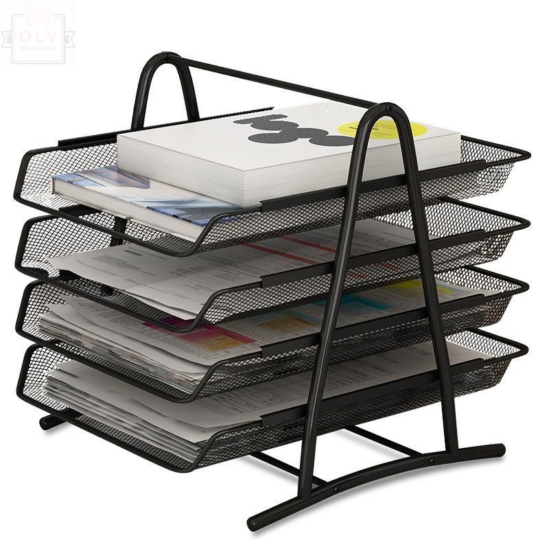 

RAK KERTAS 4 SUSUN / RAK Dokumen 4 Susun / RAK Tray Besi 4 Susun / DOCUMENT TRAY 4 LAYERS