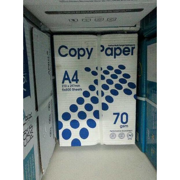 

kertas HVS A4 70 gram COPY PAPER berat real