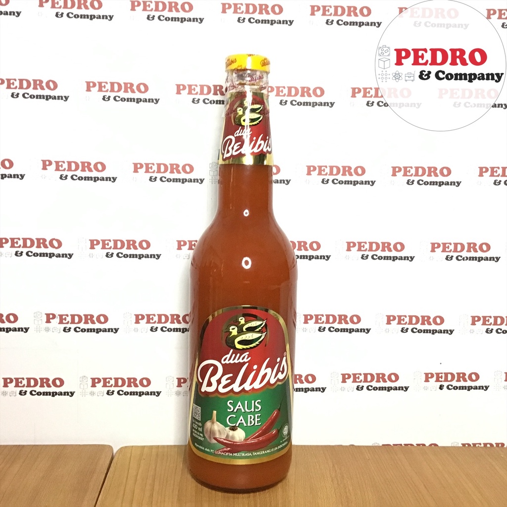 

Dua belibis saus cabe 620ml - botol kaca - chili sauce chilli