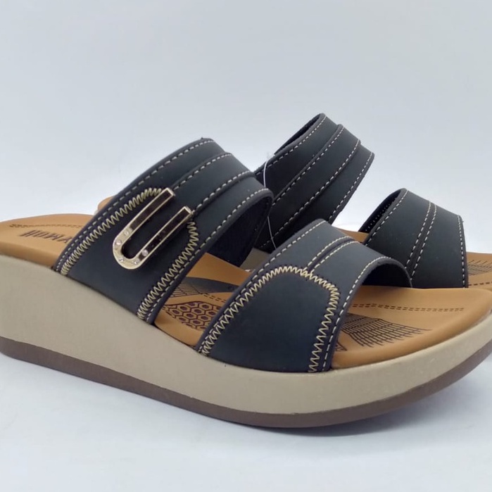 Trend Model Sandal HOMYPED Wanita Original Terbaru Wedges Promo Ori Size 36 - 40 Kekinian Kulit Sint