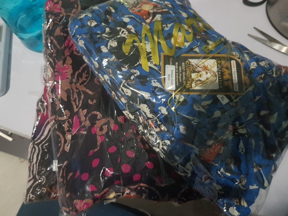 Super Jumbo Daster Batik Cetak Bl / Daster Batk Solo Over Size