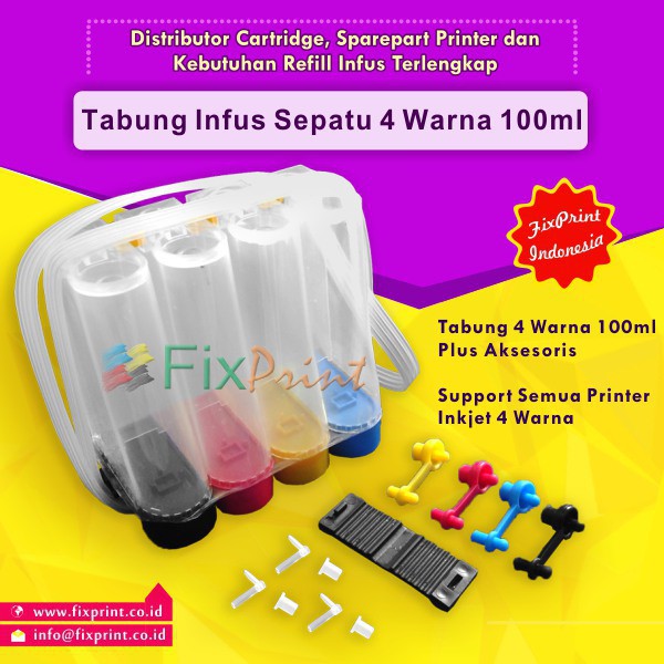 Tabung Infus Modif Printer Canon IP2770 Mp287 Mp237 HP