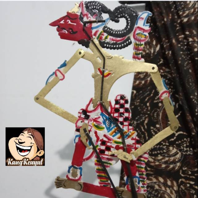 Wayang kulit setiyaki/setyaki, kidangan 30cm