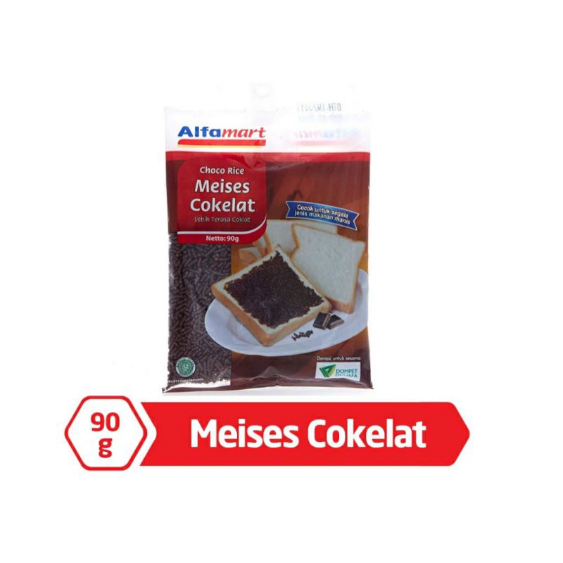 

Alfamart Meises Cokelat 90 g