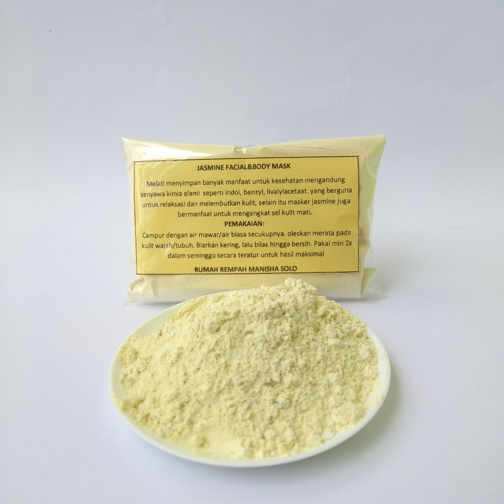 Masker Jasmine Melati Rumah Rempah Manisha Solo 50gr