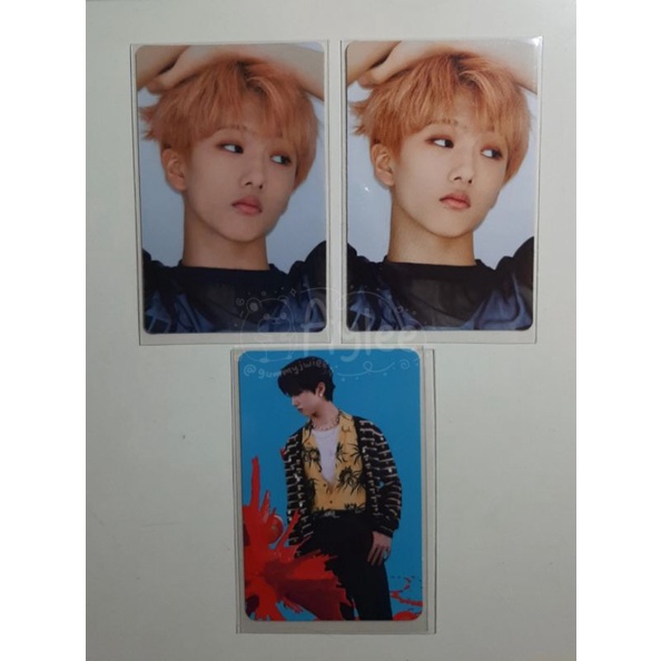 Sticker Wgu + pola sg20 Jisung BOOKED