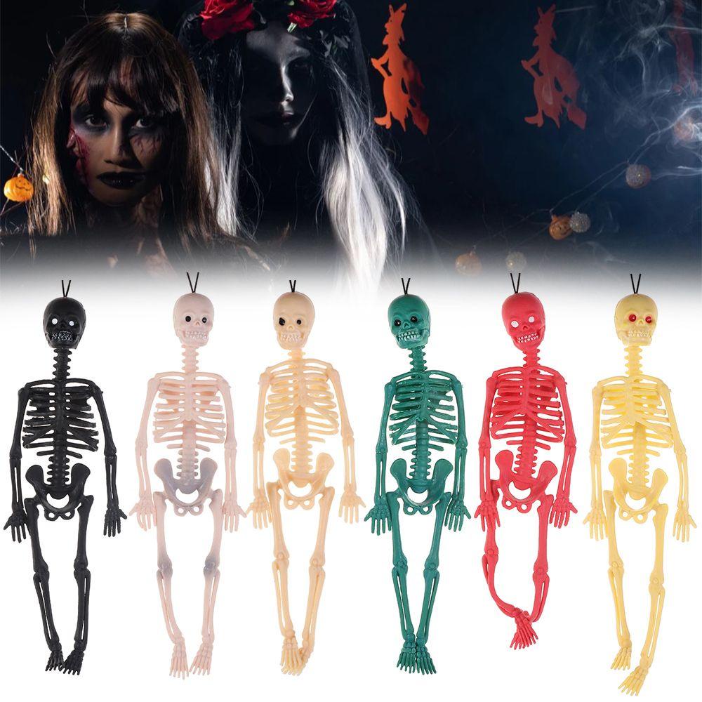 Wonder Human Skeleton Decor Tricky Halloween Anak Prank Trik Lucu Gantungan Kunci