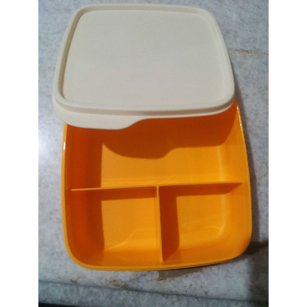 Tupperware tempat makan 550ml orange