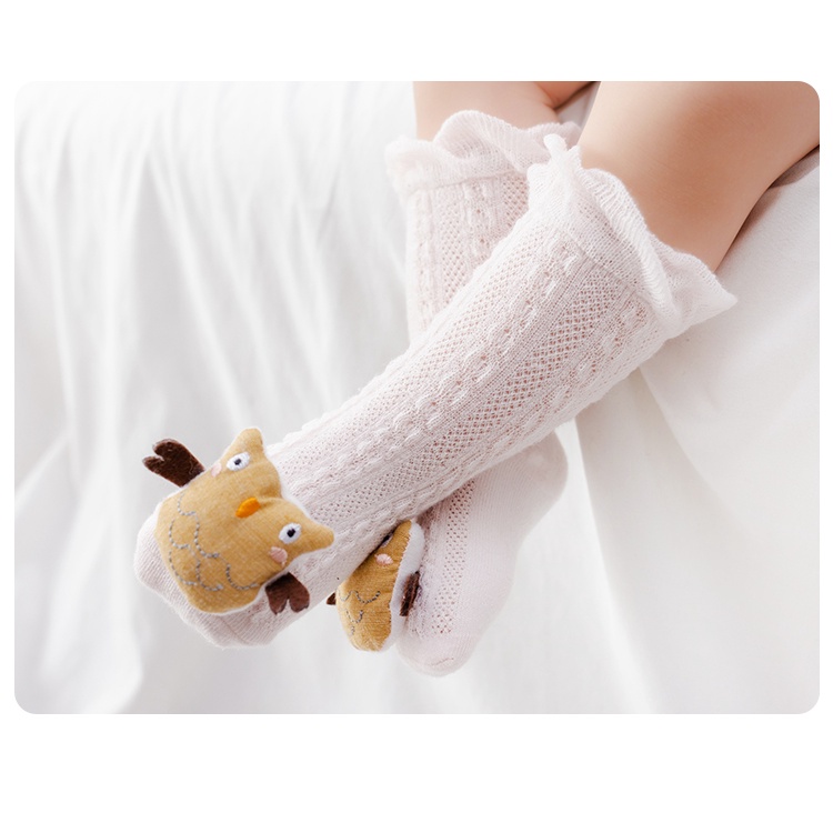 BABYSTORE  - JJC KAOS KAKI PREWALKER BAYI 3D KARAKTER BONEKA TIMBUL