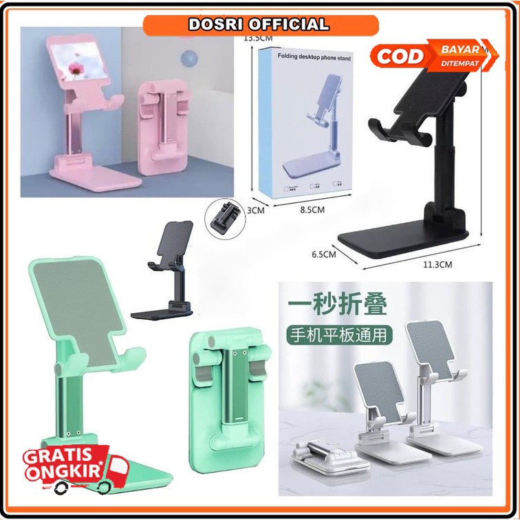 [NEW] Liftable Foldable Phone Holder Stand HP di Meja Folding Desktop L305