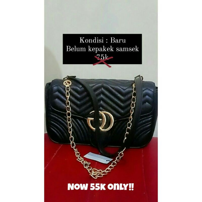 Preloved Tas Gucci Topi dan Rok murah