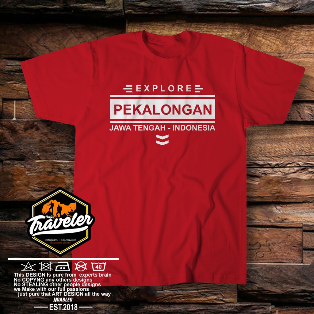kaos explore pekalongan jawa tengah