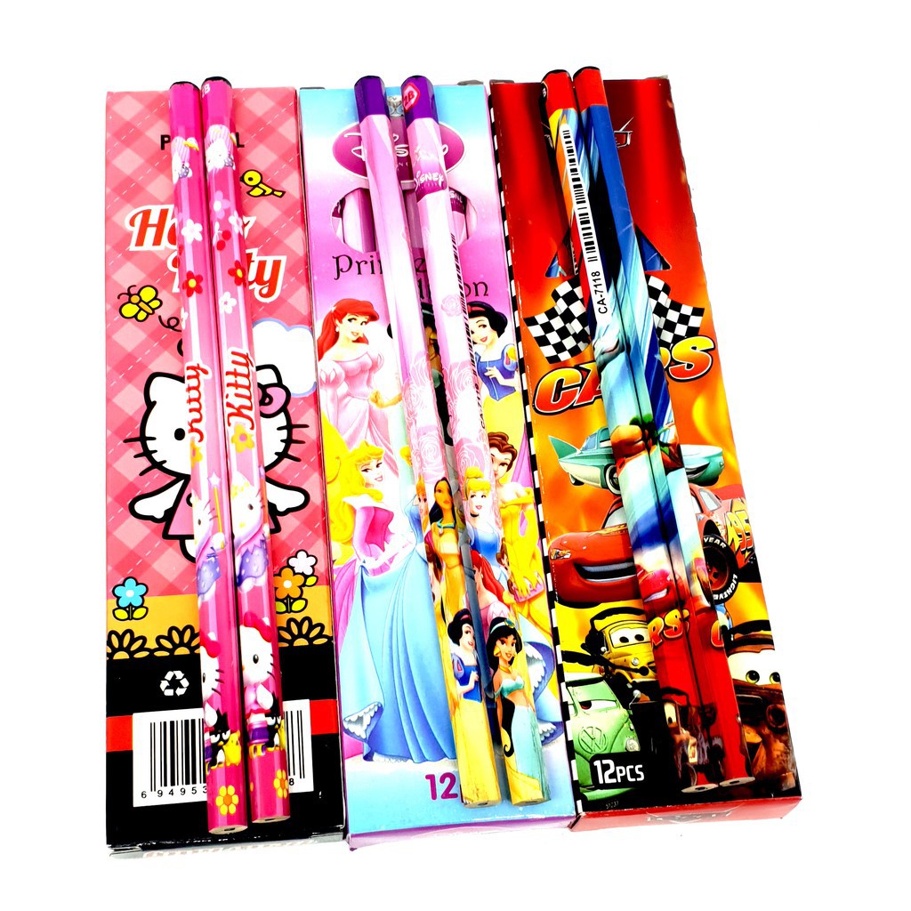 

Pensil kayu 2b gambar karakter