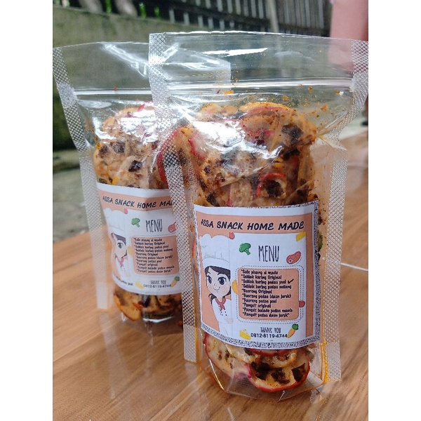 

seblak kering bantet