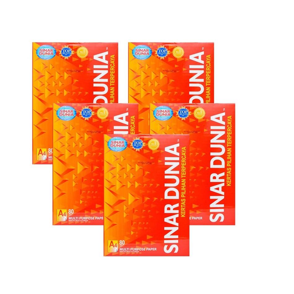 

Super Baru SIDU Sinar Dunia A4 80gr Kertas Print/Fotocopy A4 80gr
