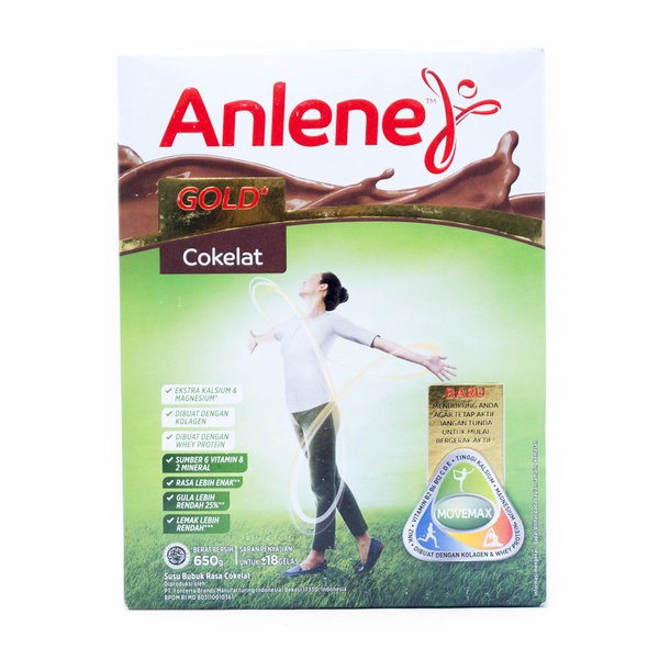 

ANLENE Gold Coklat 600gr