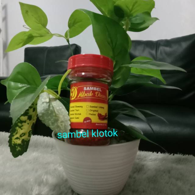 

Sambel klotok kemasan 150gr