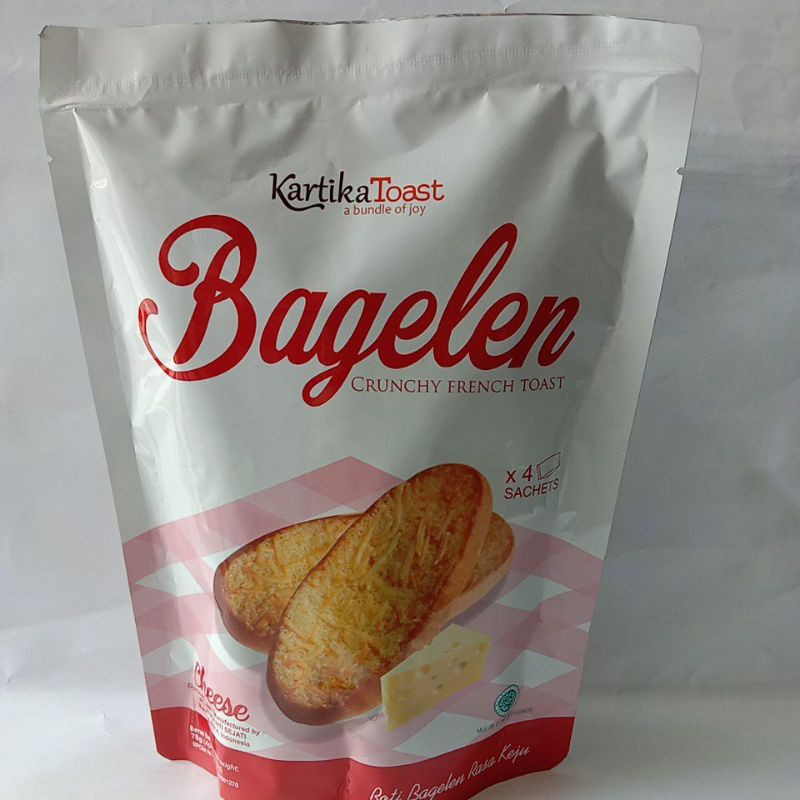 

KARTIKA TOAST BAGELAN CRUNCHY CHEESE 78gr