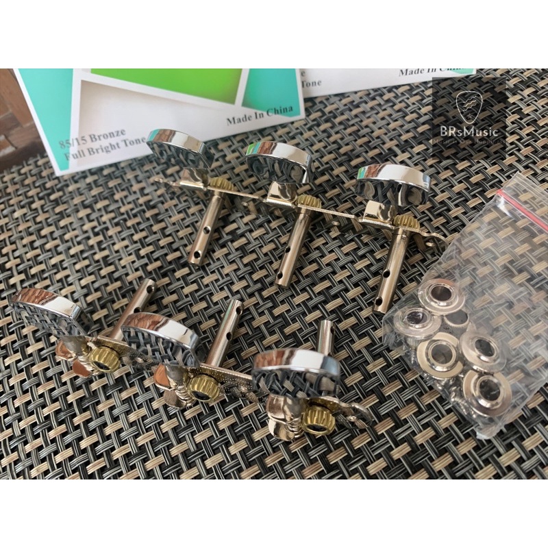 Dryer Gitar Akustik Bahan Stainless Fullset Sama Baut Drayer Gitar Tuning