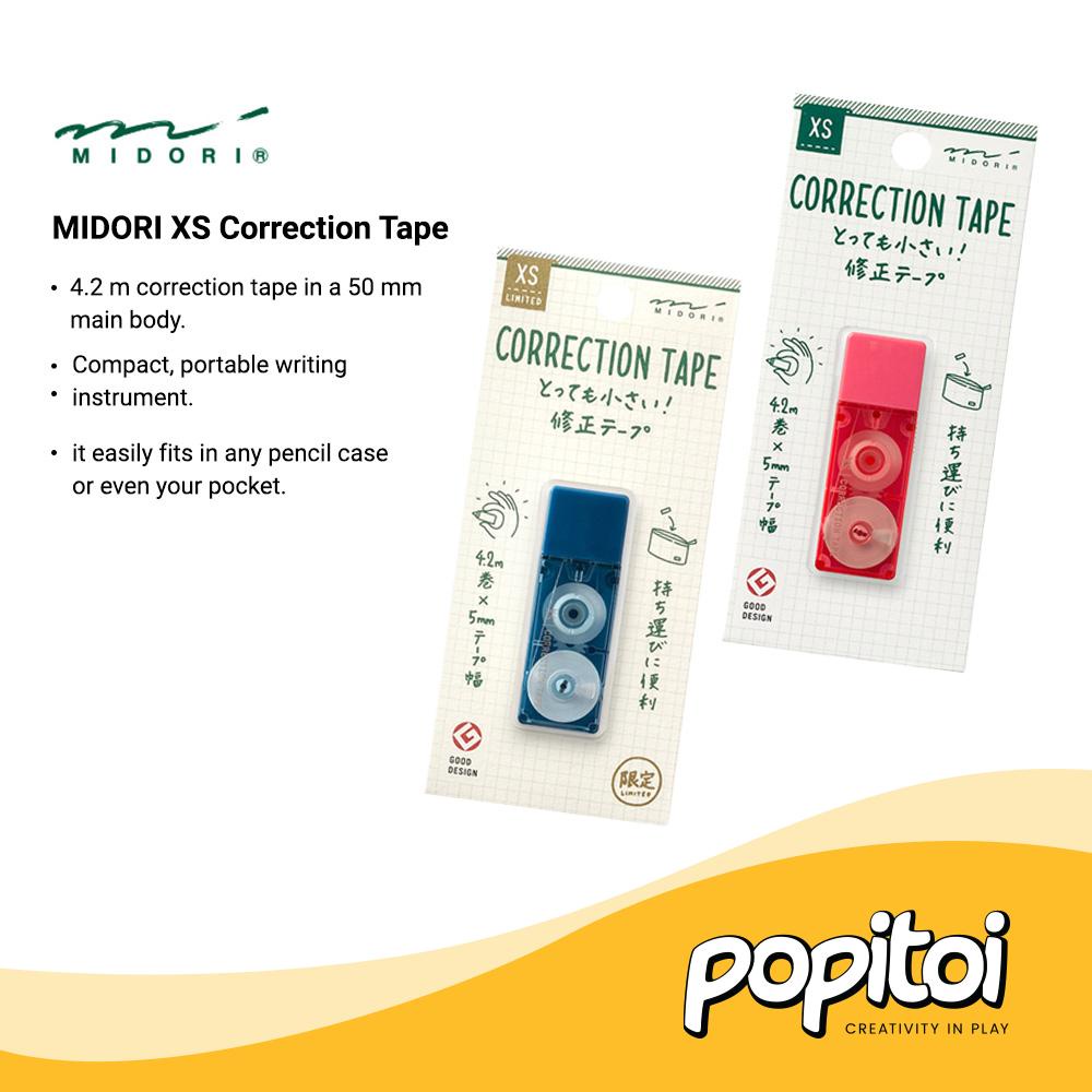 

MIDORI XS Correction Tape Tip Ex Kertas Pita Koreksi