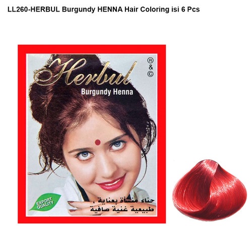 EAGLES RED HENNA HAIR DYE ECER Bungkus / BOX - Semir Rambut