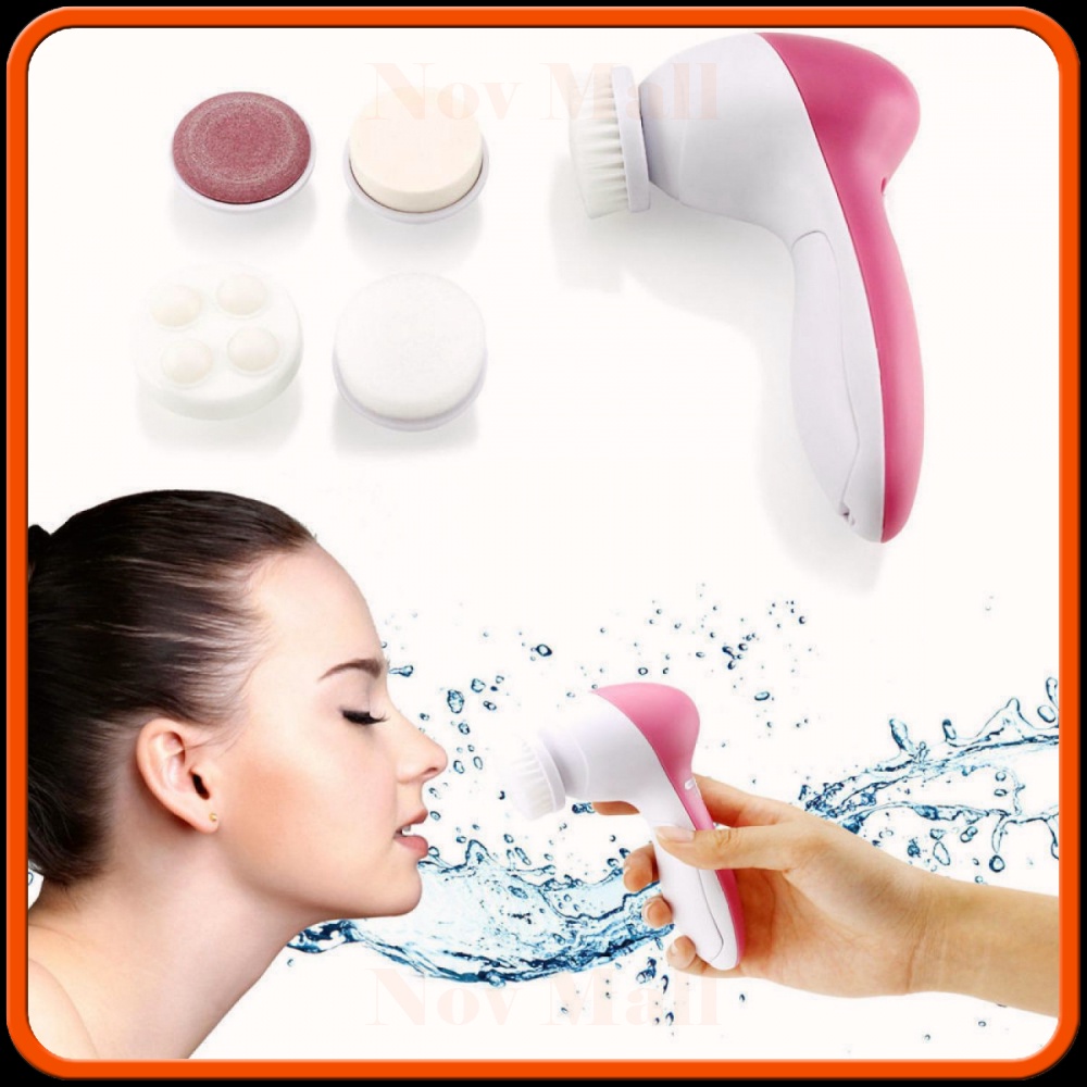 Pembersih Muka Elektrik Lumispa Facial Care 5 in 1 - BY612