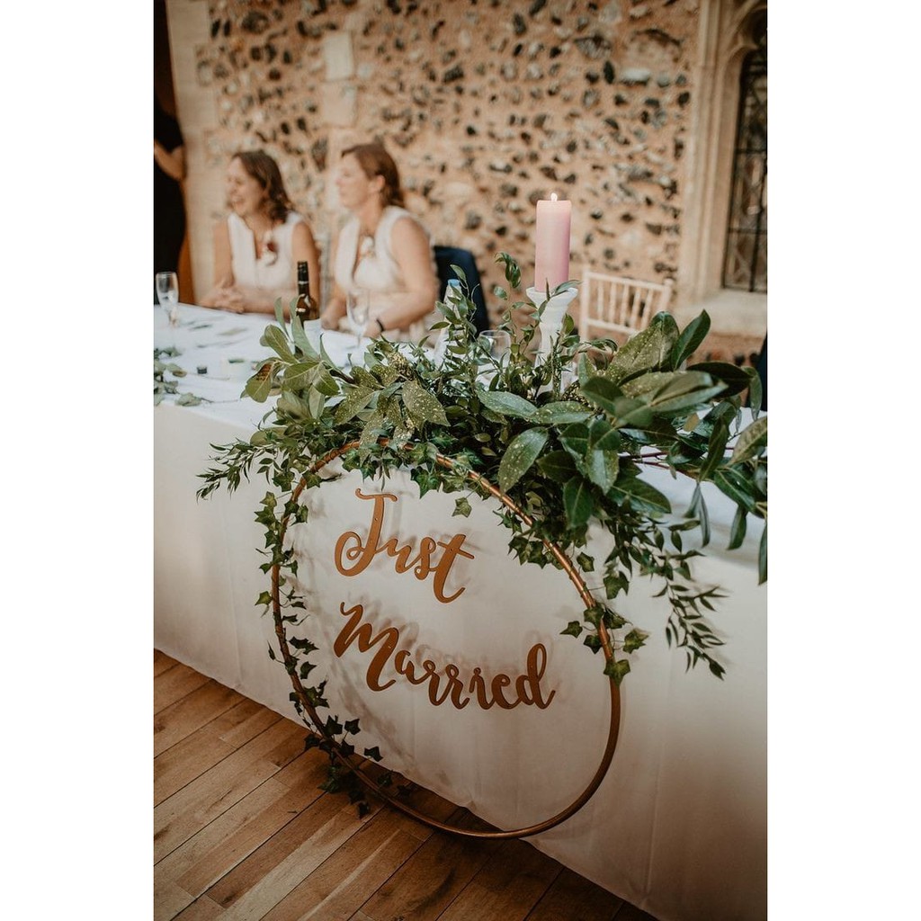 Ring for wedding decor