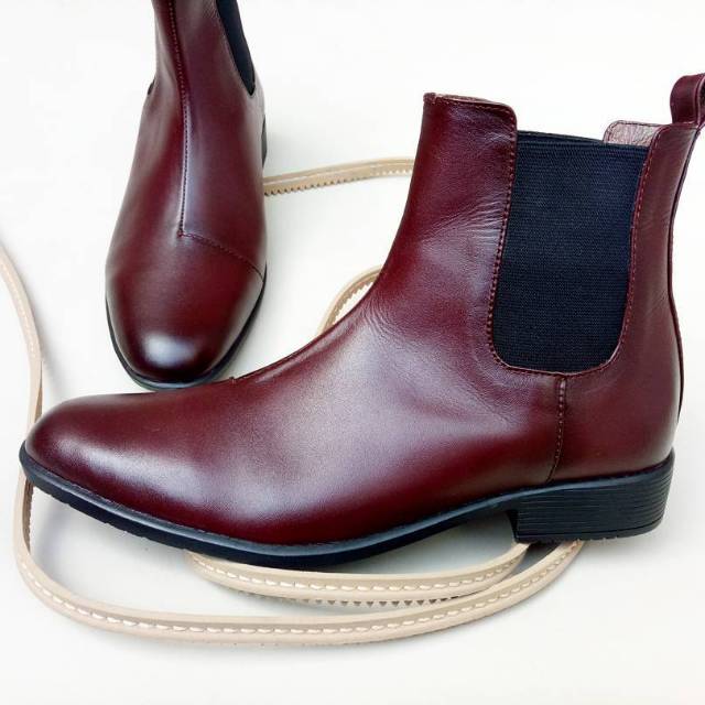 Yuliana Boots / Sepatu Kulit / Boots Kulit
