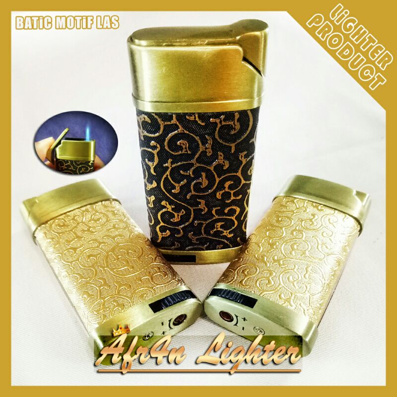 Korek Api Keren Las Motif Batik Besi
