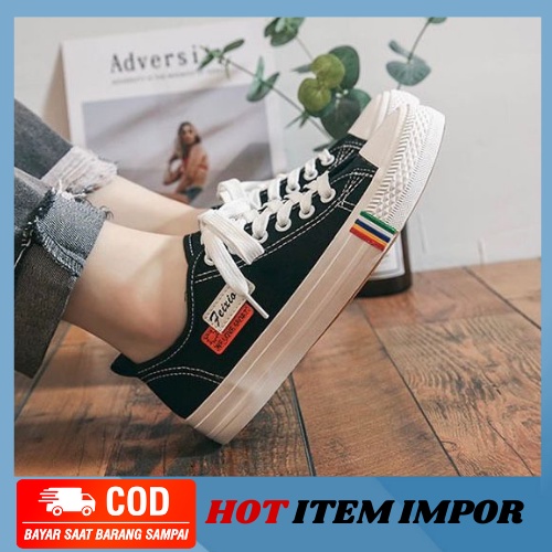 MB63-SW219 Sepatu Sneakers Import Wanita Shoes Impor Fashion ORIGINAL