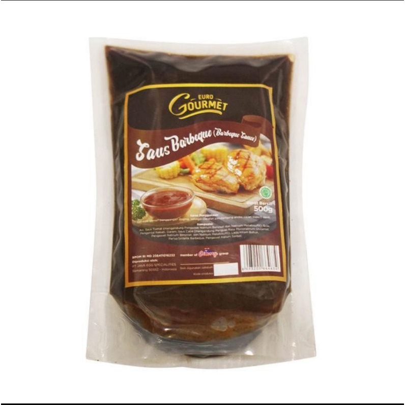 

Euro Gourmet Cheese Sauce {500g} Euro Gourmet Barbeque (BBQ) Sauce {500gr} Euro Gourmet Saus Sambal Extra Pedas {1000gr}