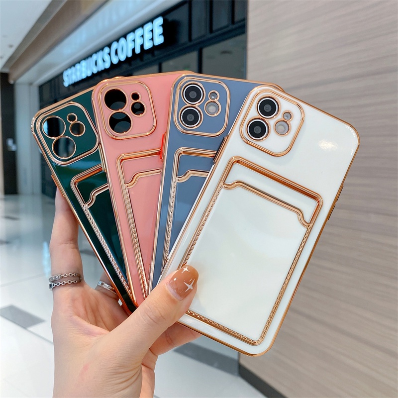 Electroplating case iPhone 12 pro max 11 pro max Xs max XR 7/8/se2020 7plus/8plus all-inclusive soft case casing iphone