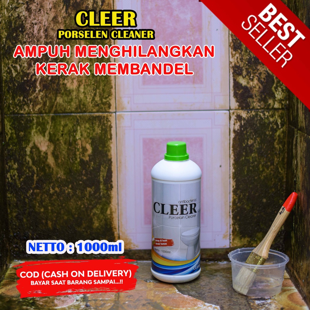 CLEER 1000ml pembersih kerak kamar mandi / kerak keramik toilet membandel