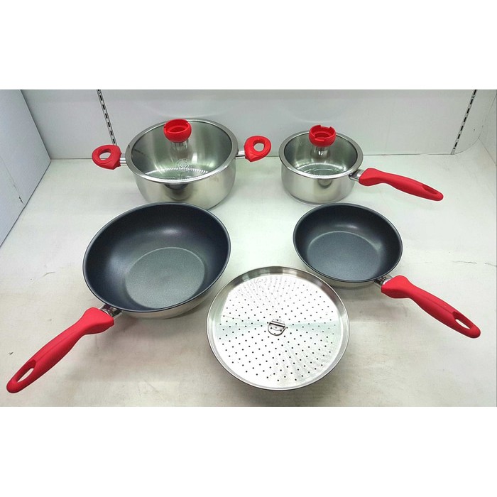 Panci set Stainless Supra 7 pcs