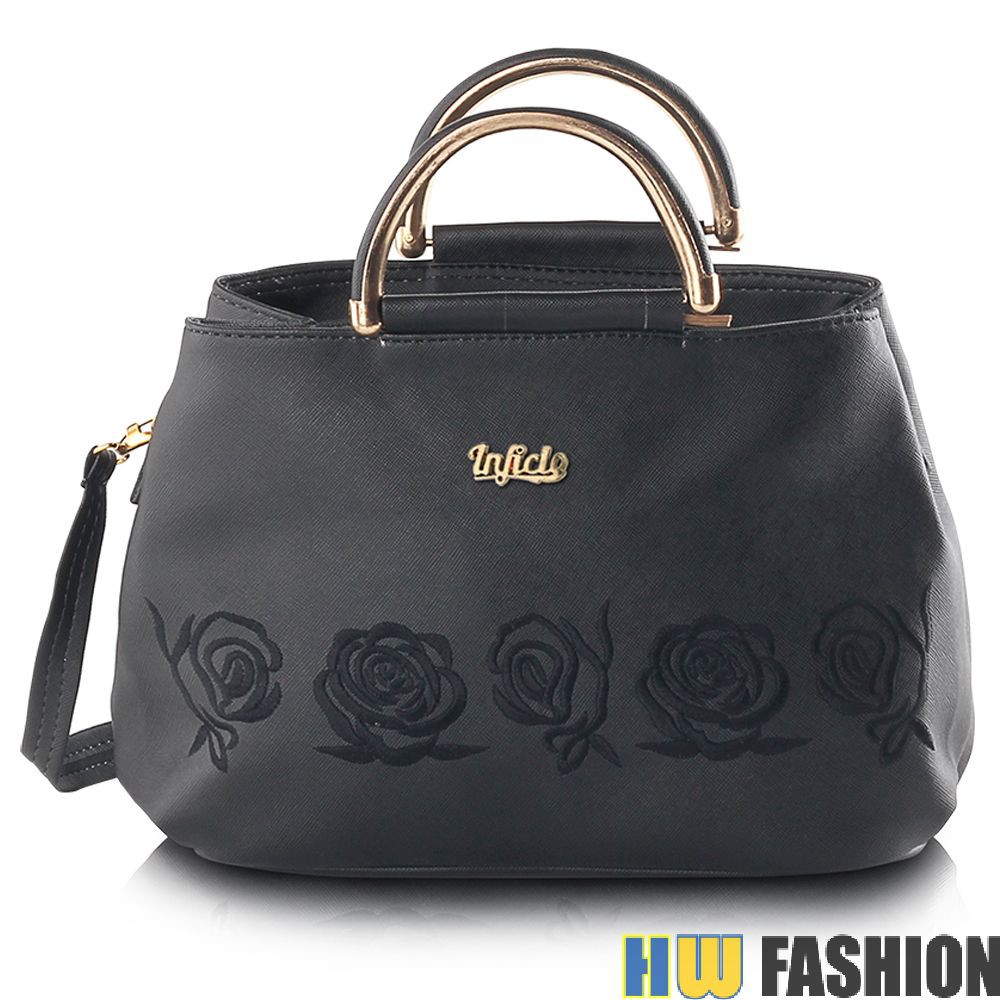 Inficlo - INF 354 Tas Selempang Wanita Hitam murah original cibaduyut keren