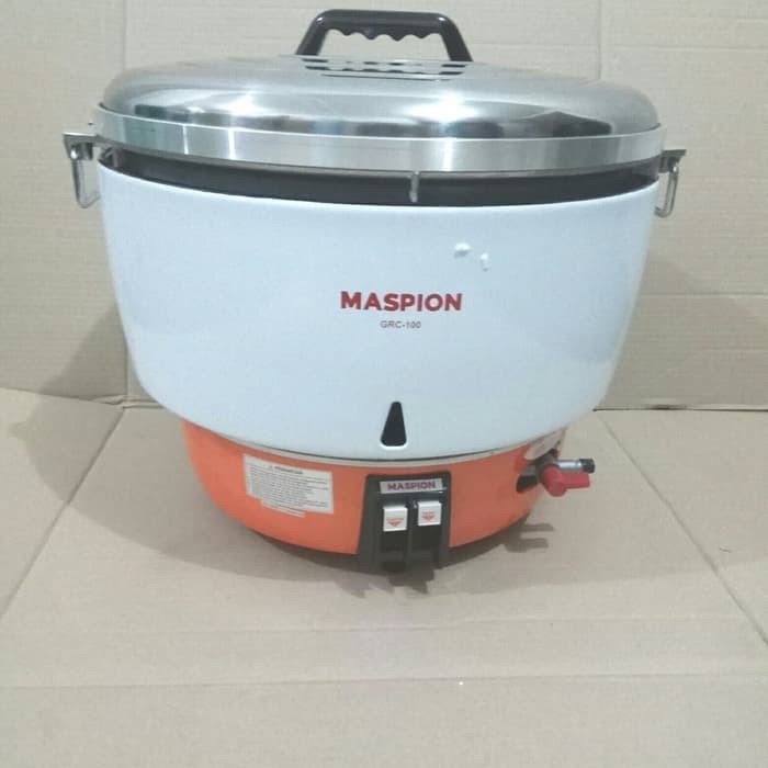 Gas Cooker Gas Rice Cooker Penanak Nasi 10 Liter Maspion GRC-100