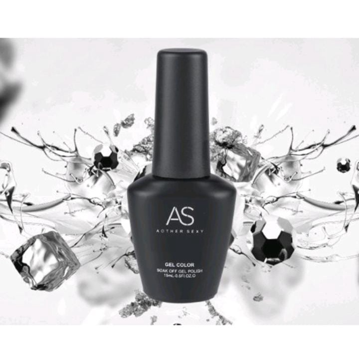 AS GEL 15ML JELLY COLOR TRANSPARAT GEL POLISH / KUTEK GEL JELLY BENING 1 SET