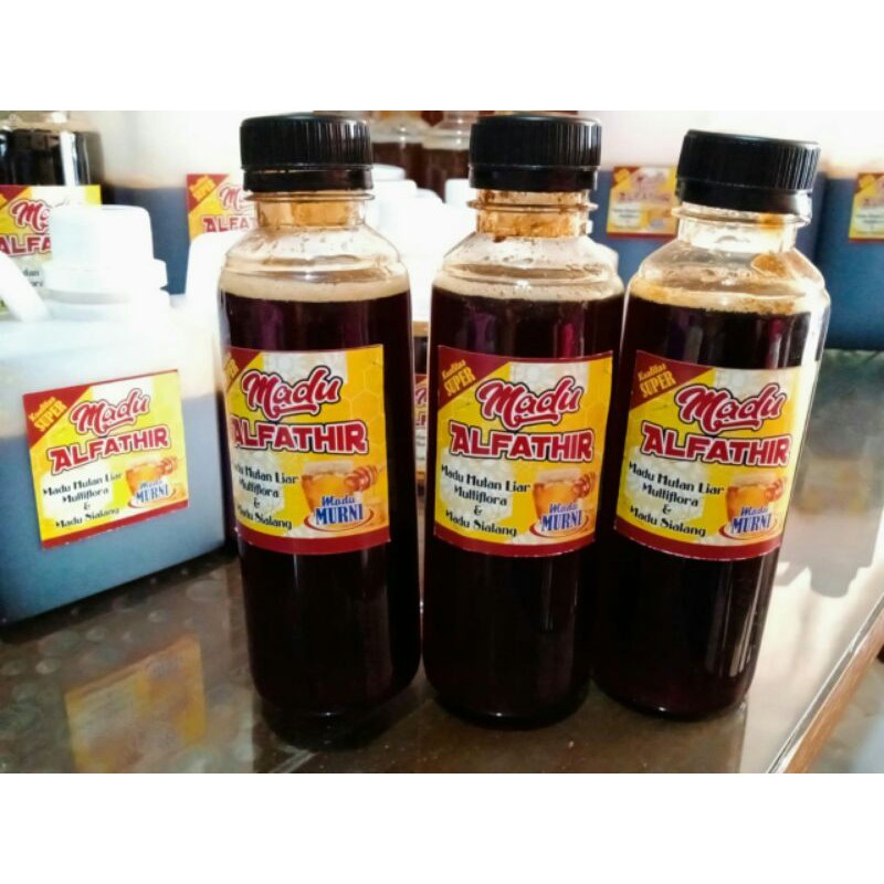 

Madu Hitam Manis Asli Al Fathir 300gram