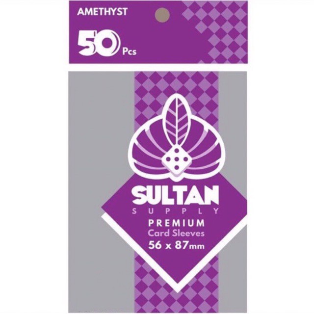 Sultan Supply Card Sleeve Amethyst 56x87 mm [READY]