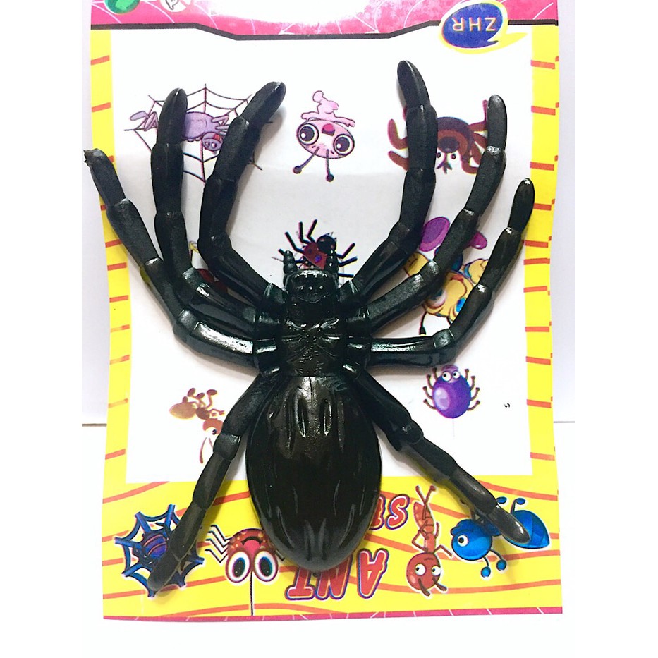 splat toys mainan prank bentuk laba laba spider dari karet