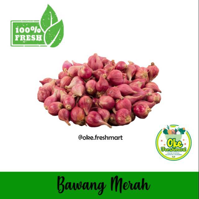 

(Fresh Segar) Bawang Merah 100 gram ~ 250 gram