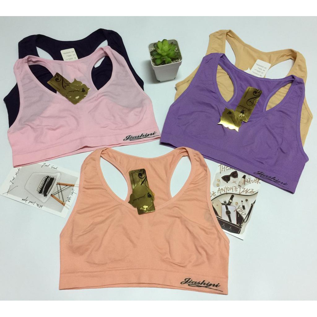 MINISET BRA WANITA TANPA BUSA TANPA KAWAT MURAH KUALITAS JIASHINI