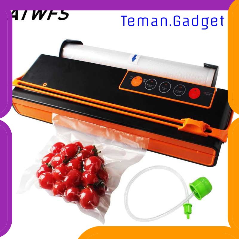 TG-DE266 ATWFS Pompa Vacuum Sealer Makanan Automatic Cutting with 10 Bag SX-168