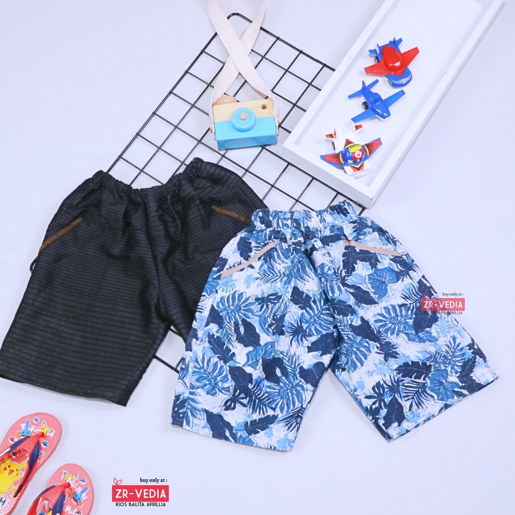Celana Hawai Kode Z uk 2-3 Tahun / Celana Pendek Harian Boxer &amp; Kolor Anak Short Pants Kids Adem