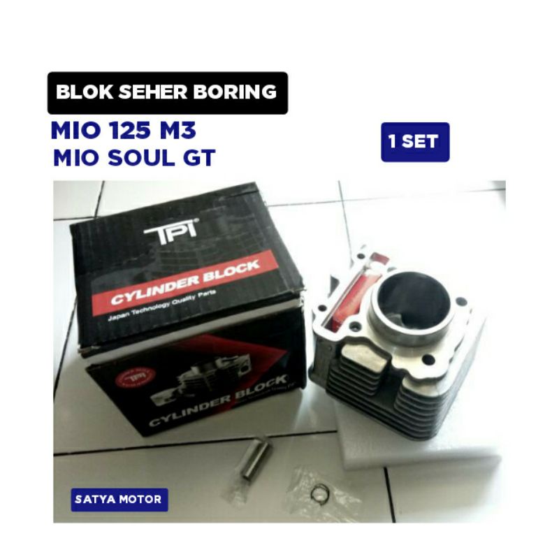 Blok Seher Boring Mio Soul Gt - Mio 125 M3 / 1 Set / Merk TPI