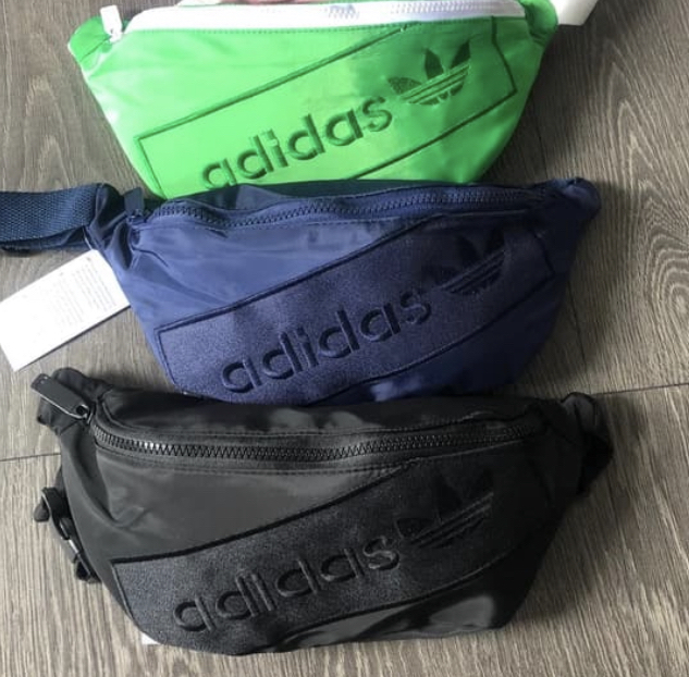 Waistbag Adidas import tas selempang pria & wanita branded waist bag